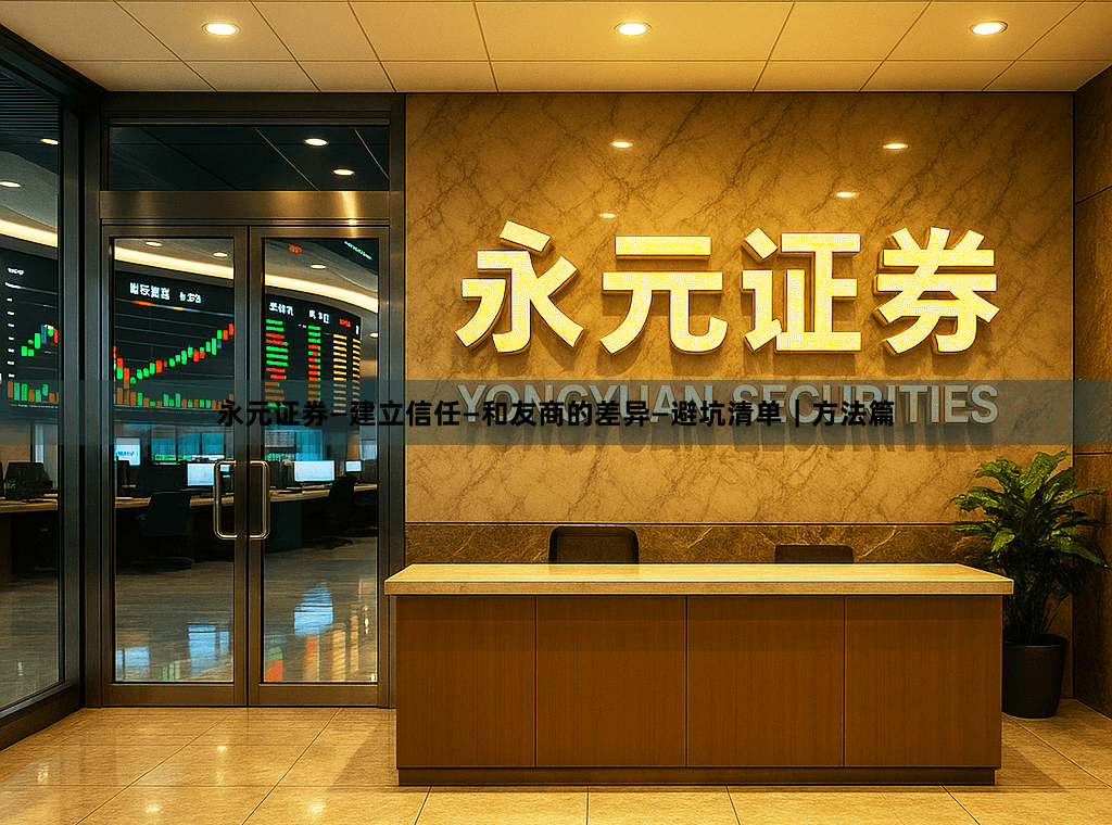 永元证券—建立信任—和友商的差异—避坑清单｜方法篇